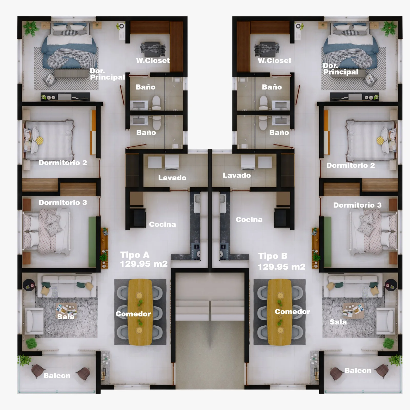 Bloques A & B