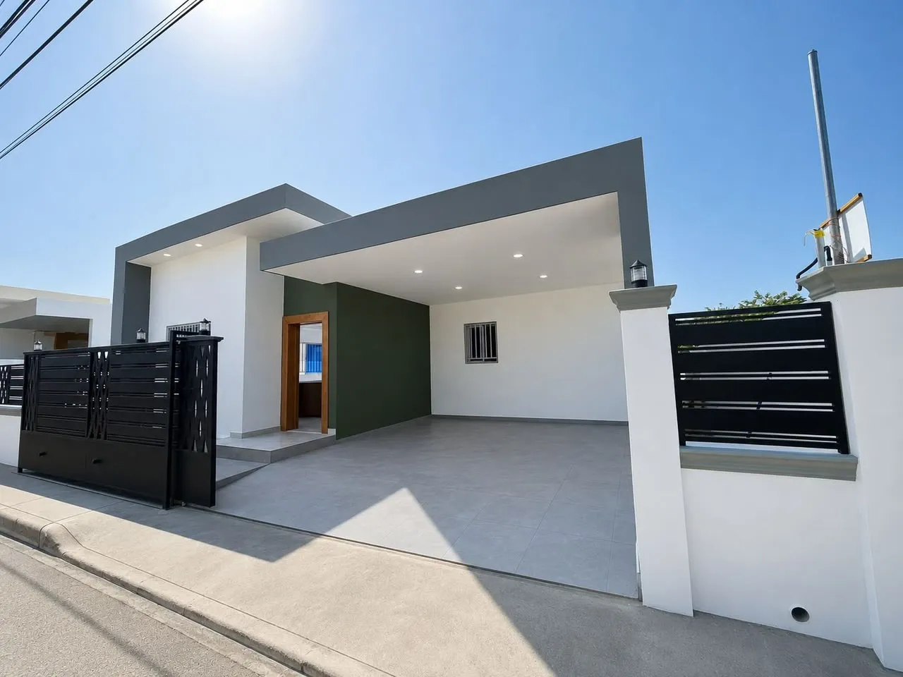 Moderna y acogedora casa en venta