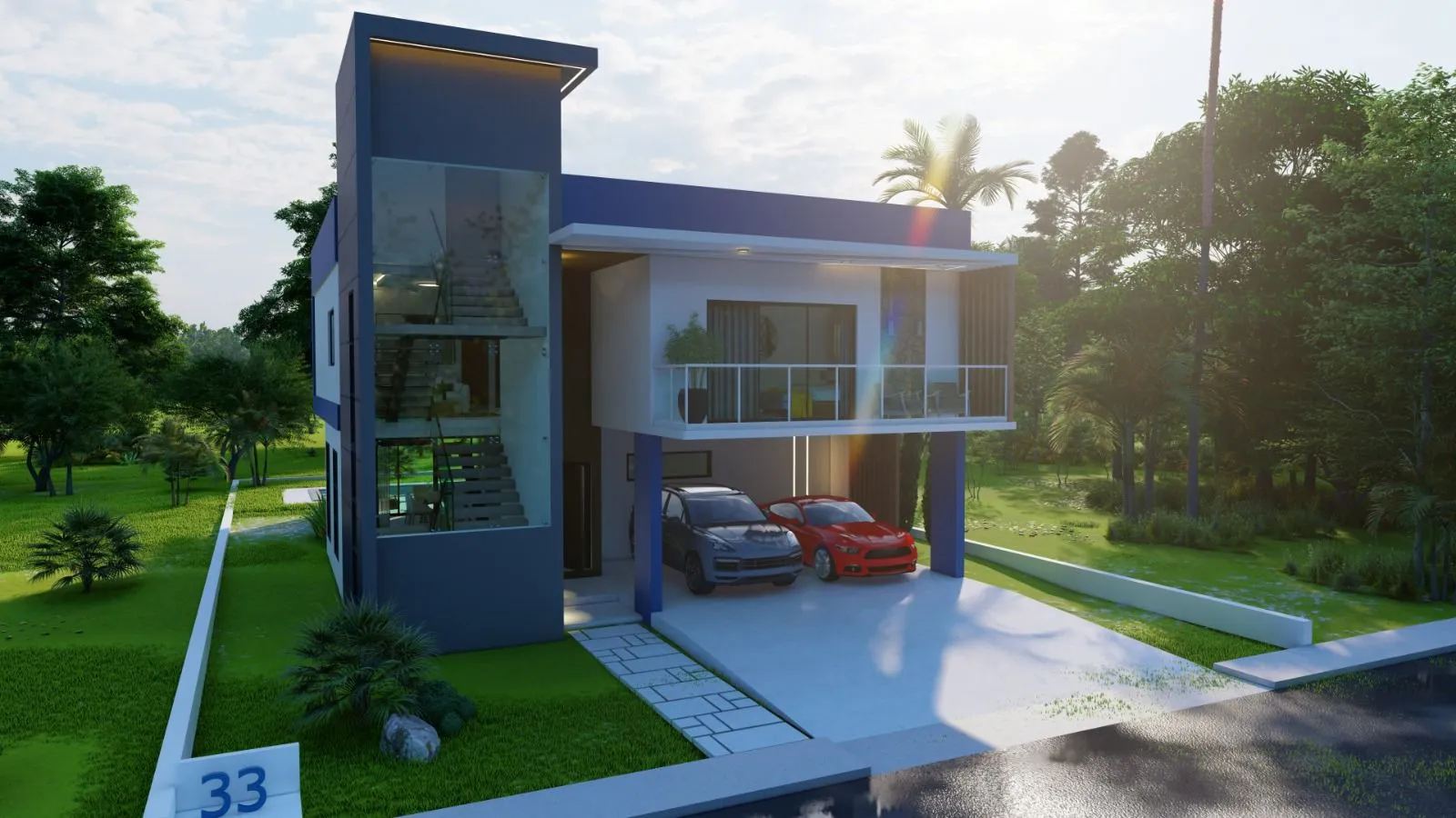 Espaciosa y Moderna Villa en Venta - En Construcción*