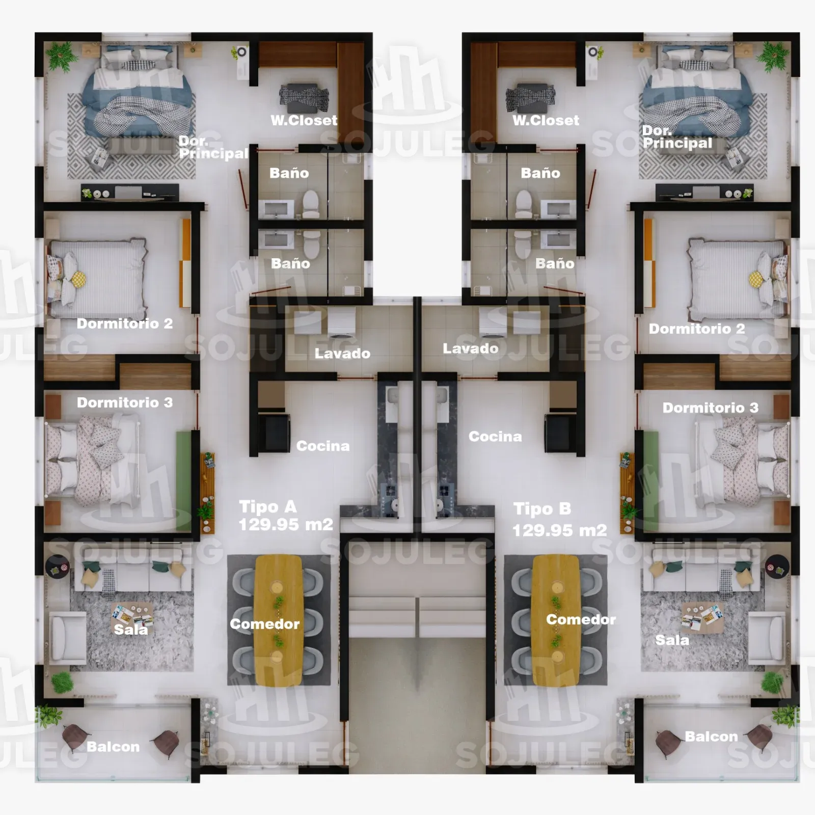 Bloques A & B