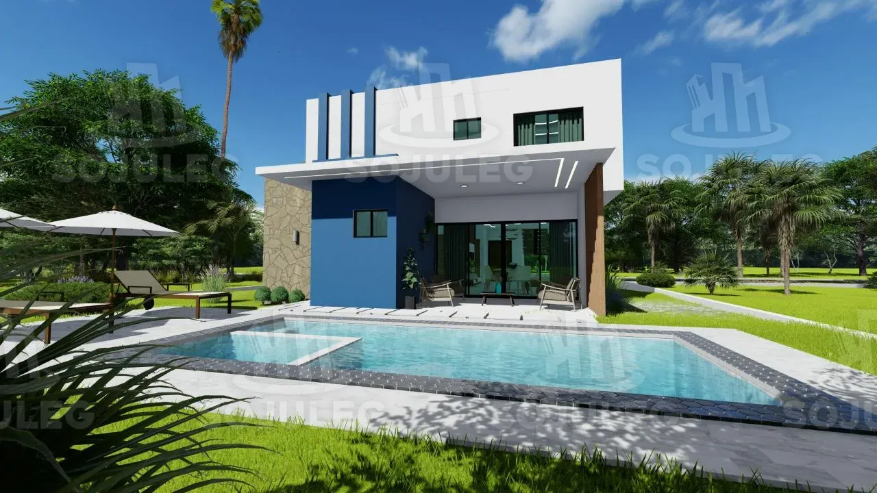 Espaciosa y Moderna Villa en Venta - En Construcción* — 4