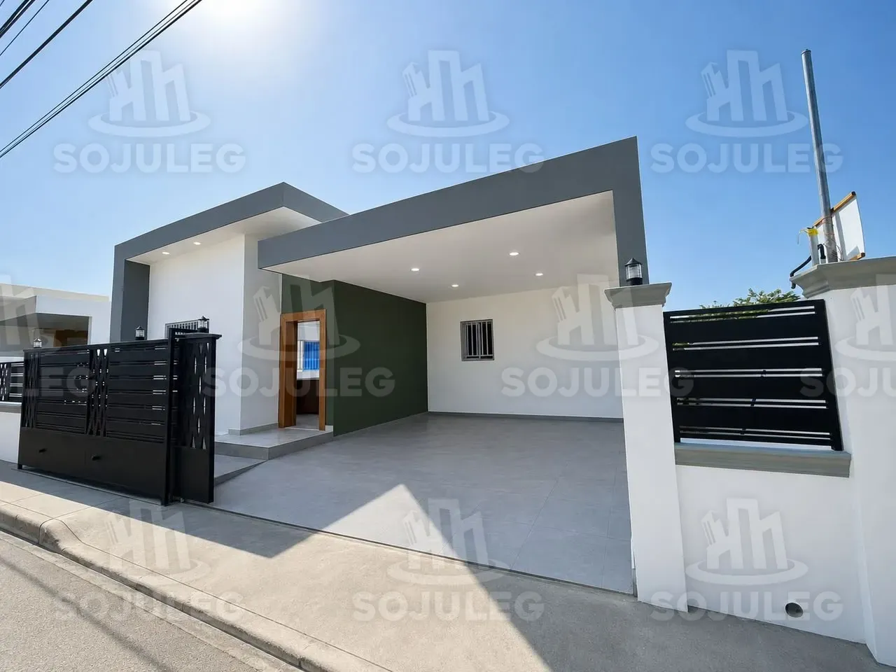 Moderna y acogedora casa en venta