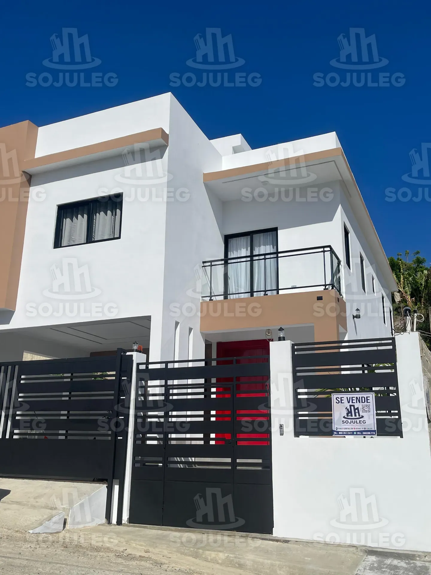 Casa con Estilo moderno y Minimalista